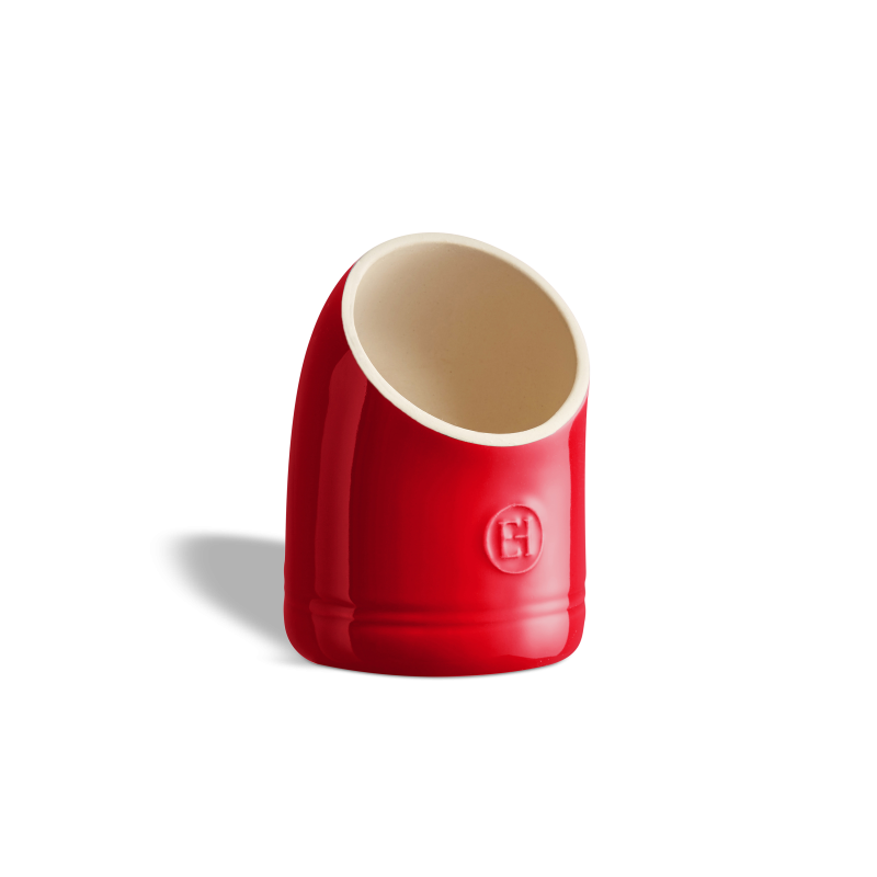 Солонка 600 мл. d=110 мм. h=155 мм. профессиональная красная Emile Henry /1/2/