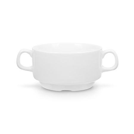 Бульонница 300 мл. d=105 мм. h=57 мм. с ручками Классик /12/72/