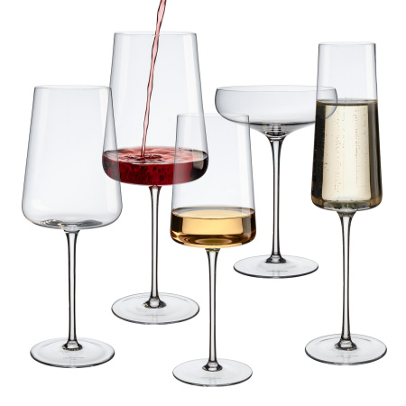 Бокал для вина 380 мл. d=65 мм. h=245 мм. хр.стекло Биарриц /6/24/672/