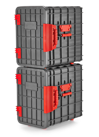 Контейнер для транспортировки 60 л. 410*590*590 мм. для гастроем. h=200 мм. (-40°C до +100°C) ABS пластик GP /1/