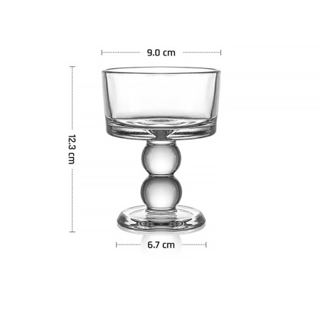 Креманка 200 мл. d=90 мм. h=123 мм. Баланс MGline /6/24/