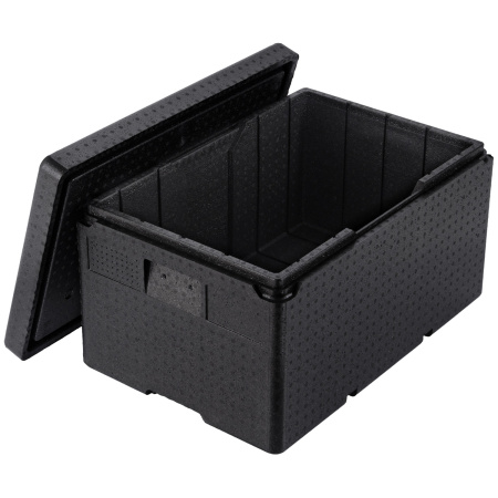 Термоконтейнер  48 л. 600*400*335 мм. для гастроем. h=200 мм. (-40°C до +110°C), плотность 60кг/м3, п/п MGprof /1/2/