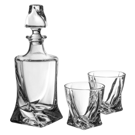 Штоф 0,8 л. h=272 мм. хр. стекло Твист MGline /1/6/24/