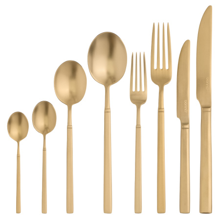 Вилка столовая Грейс Золотая 18/10  3,5 мм 21 см. Bonna /12/