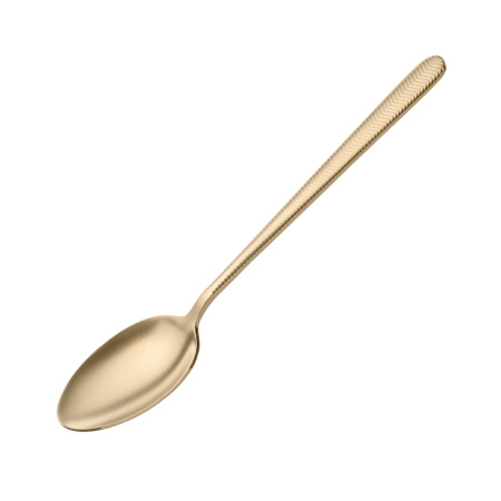 Ложка столовая Иллюзион Золотая 18/10  2,5 мм 19,8 см. Bonna /12/ ВДОХНОВЕНИЕ