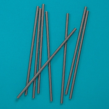 Трубочки кокт. 0,8*23 см. 200 шт/уп. бумажные, черные /1/40/