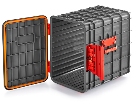 Контейнер для транспортировки 60 л. 410*590*590 мм. для гастроем. h=200 мм. (-40°C до +100°C) ABS пластик GP /1/