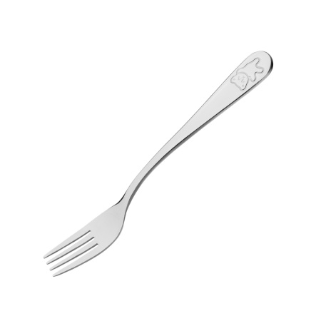 Вилка столовая детская Тедди 18/0  2,5 мм 16,5 см. MGsteel /12/