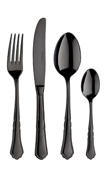 Нож столовый Сетеченто Блэк 18/10  3 мм Pinti /12/ АКЦИЯ